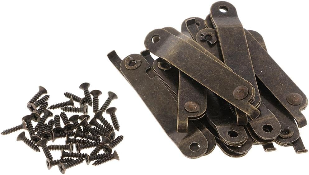 10X Wood Jewelry Box Case Lid Support Stay Hinges Furniture Hardware 67X11MmCrafts|Multi-Purpose Craft Supplies|Other Multi-Purpose Crafting