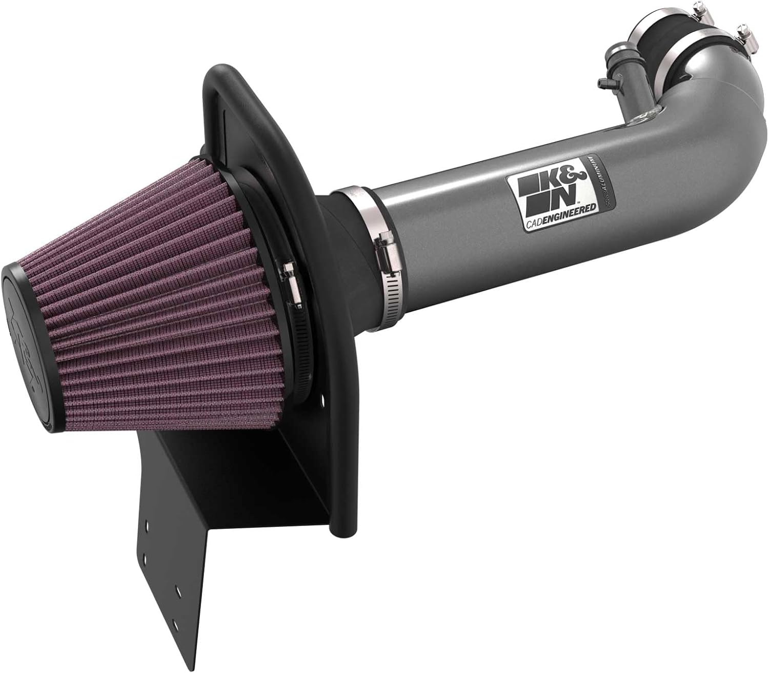 K&N Typhoon Kit compatible with Alfa Romeo Giulia 2016- & Stelvio 2017- (2.0L petrol) - Silver (69-9900TS)