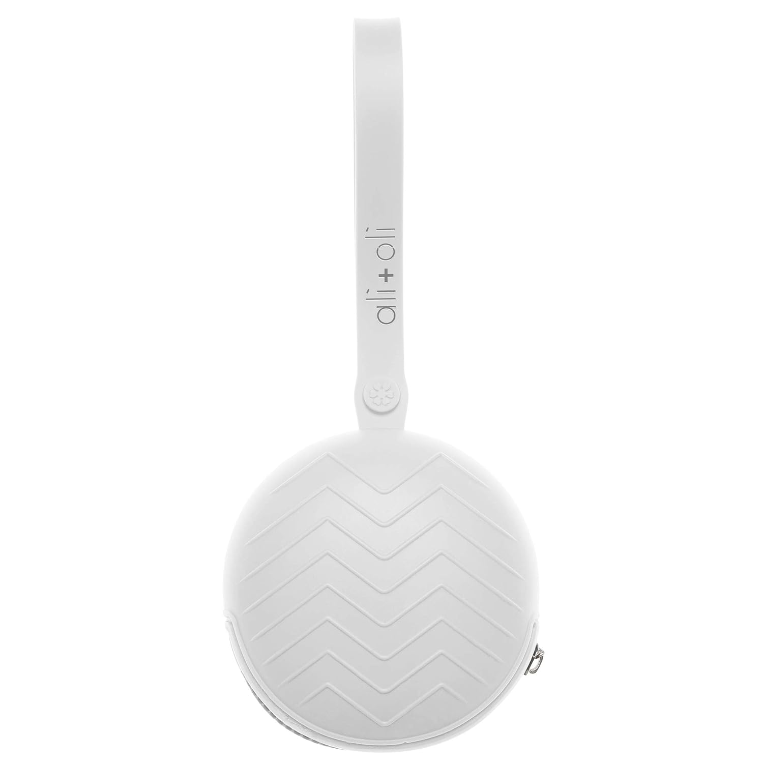 Ali+Oli Pacifier Holder Case (Pure White) Fits Pacifiers & Pacifier Clip | Stroller & Diaper Bag Accessory : Baby