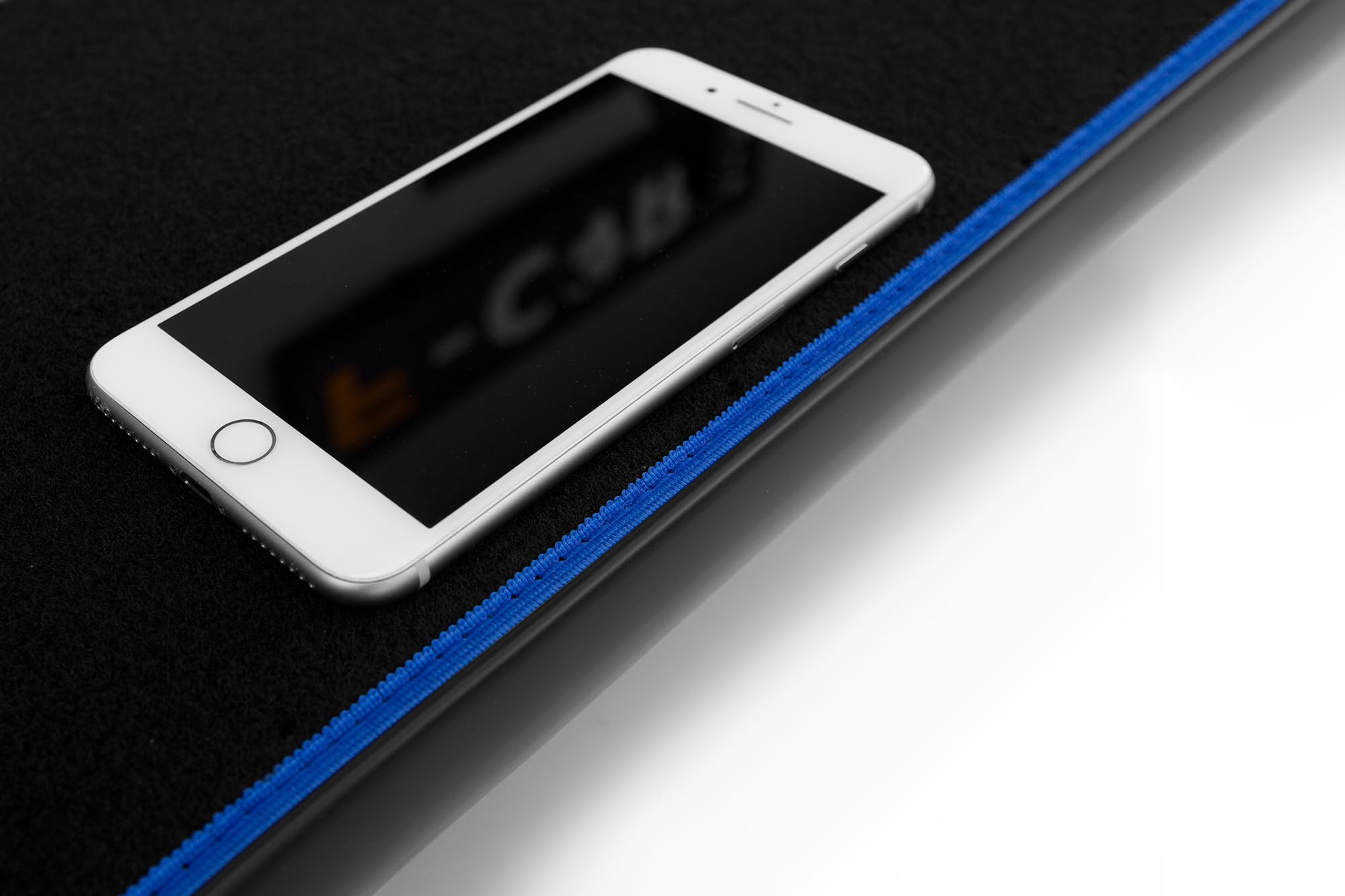 F-CORE Tablettes Tableau de Bord Camion compatibilité pour DAF XG+ XG XF NG 10.21- Centrale Bleu