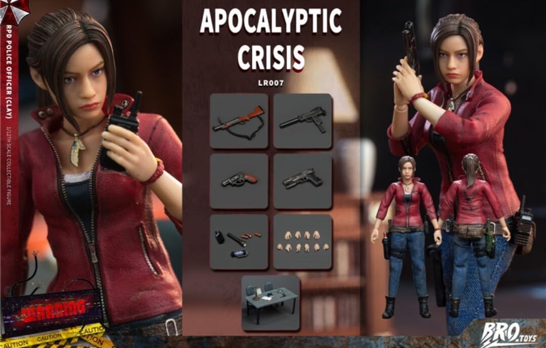 1/12 クレア・レッドフィールド アクションフィギュア バイオハザード