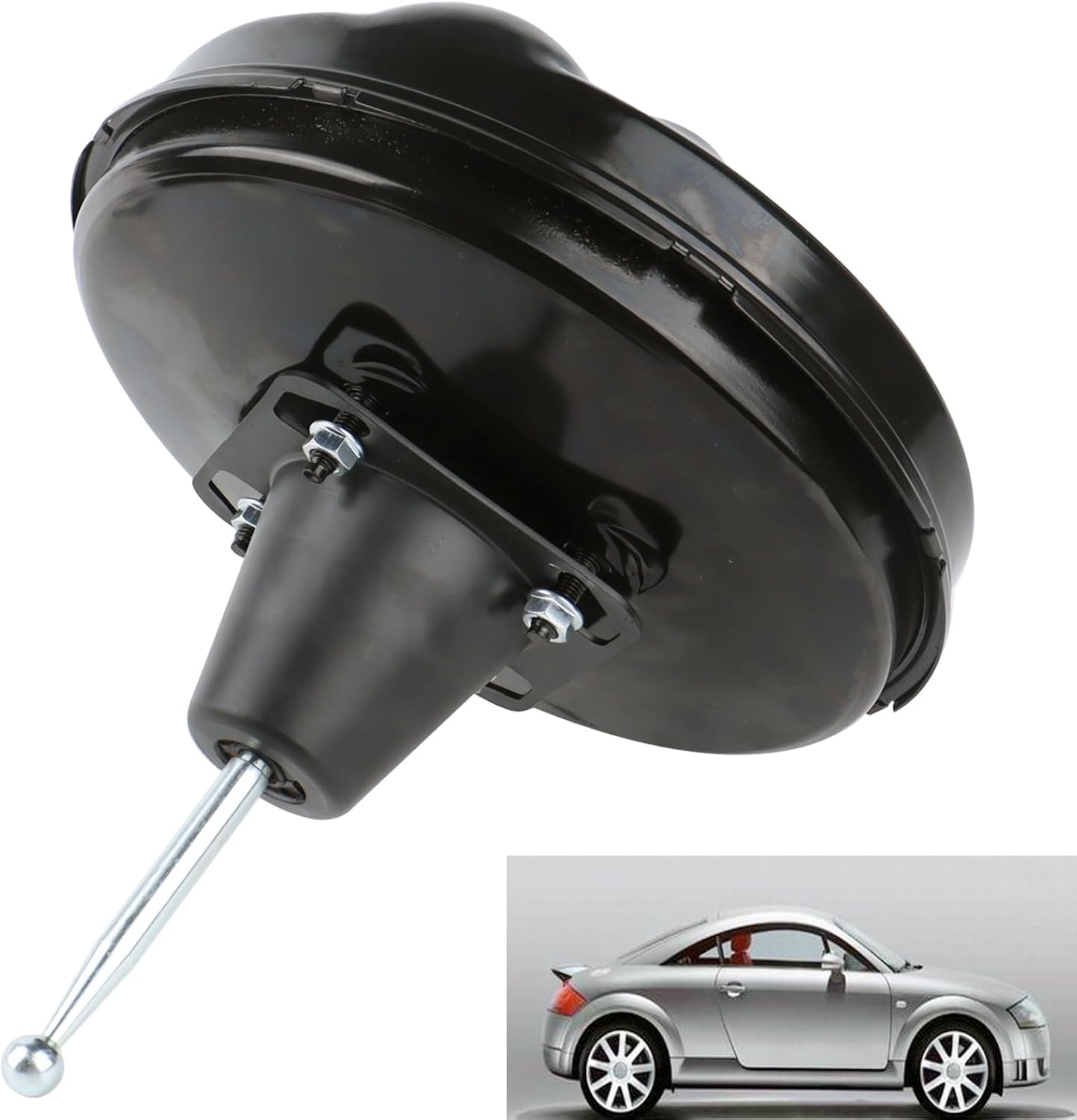 MUCO New Vacuum Power Brake Booster w/o Master Cylinder for A-udi TT 2003-2006 V-olkswagen Beetle 02-10 Replace OE 532651, 1J1614106H, 1J1614106J