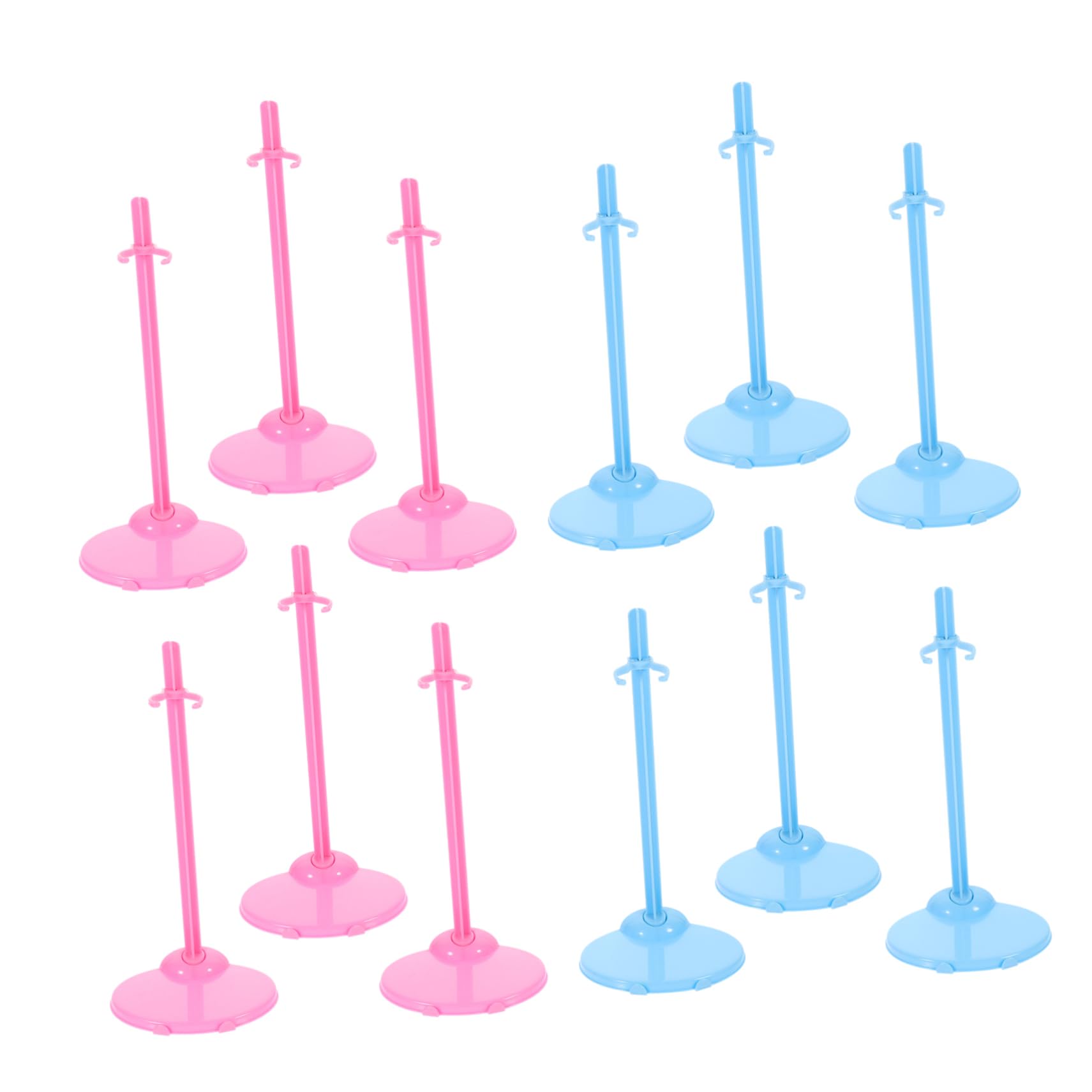 Hohopeti 30Pcs Doll Stand Bracket Supports for Displaying Dolls Stand with Resistance for Decor and Doll Accessories