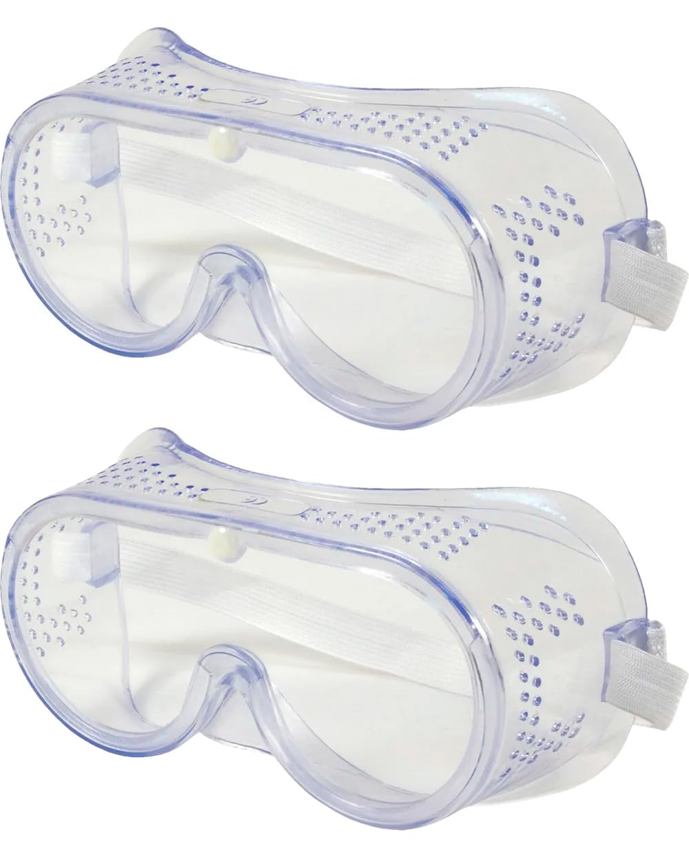 Pack de 2 Gafas de Protección/Gafas de Seguridad Contra el Polvo, manchas y agentes contaminantes/Gafas de Protección/Gafas de Seguridad Para Trabajo/Gafas Para Carpintería Goma