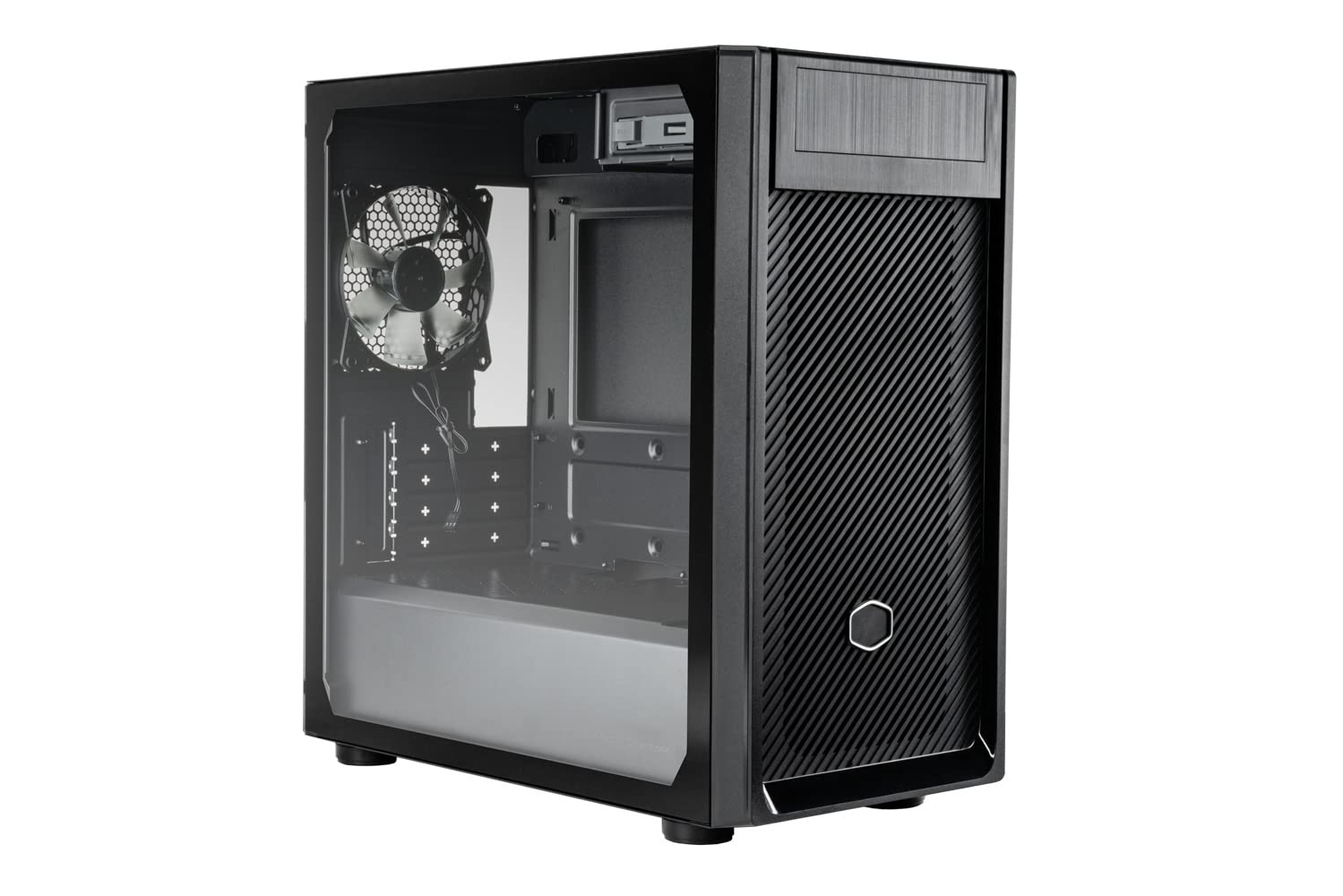 Cooler Master Elite 300 TG 5インチベイ搭載 ミドルタワー ベーシックモデル(強化ガラスサイドパネル) PCケース  E300-KG5N-S00 CS8571