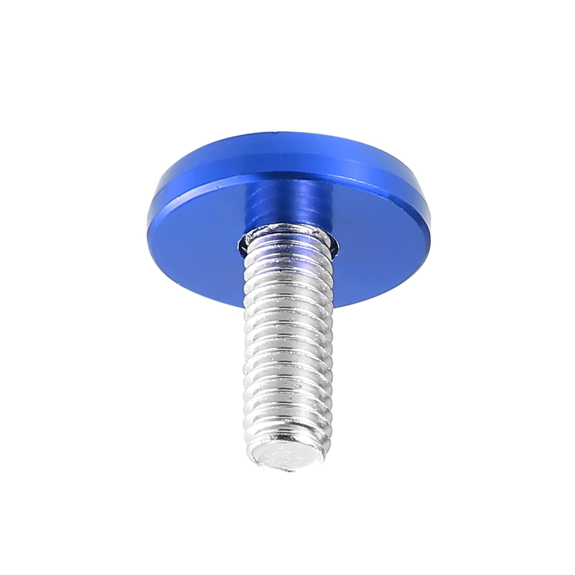 10pcs Fender Rondella Paraurti Rondella M6 Bulloni Motore Bay Dress Up Kit Alluminio Blu 1996-2023