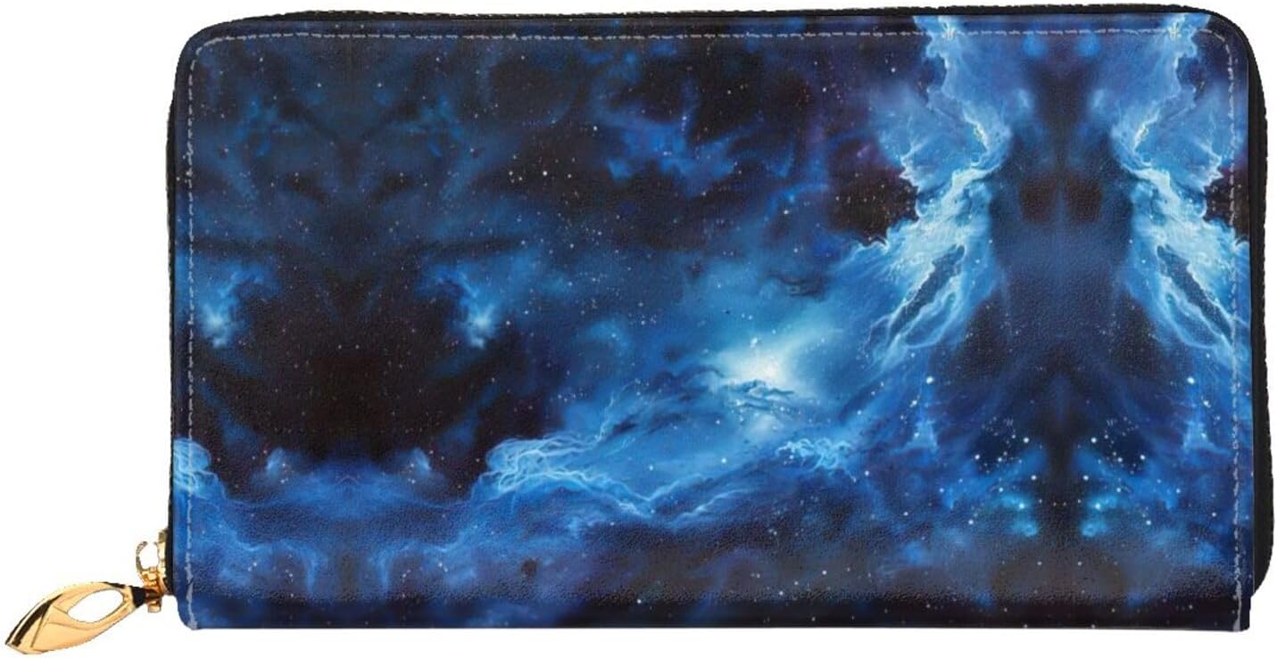 Leather Long Clutch Wallet,Long Zippered Wallet,Suitable For Both Office And Travel.