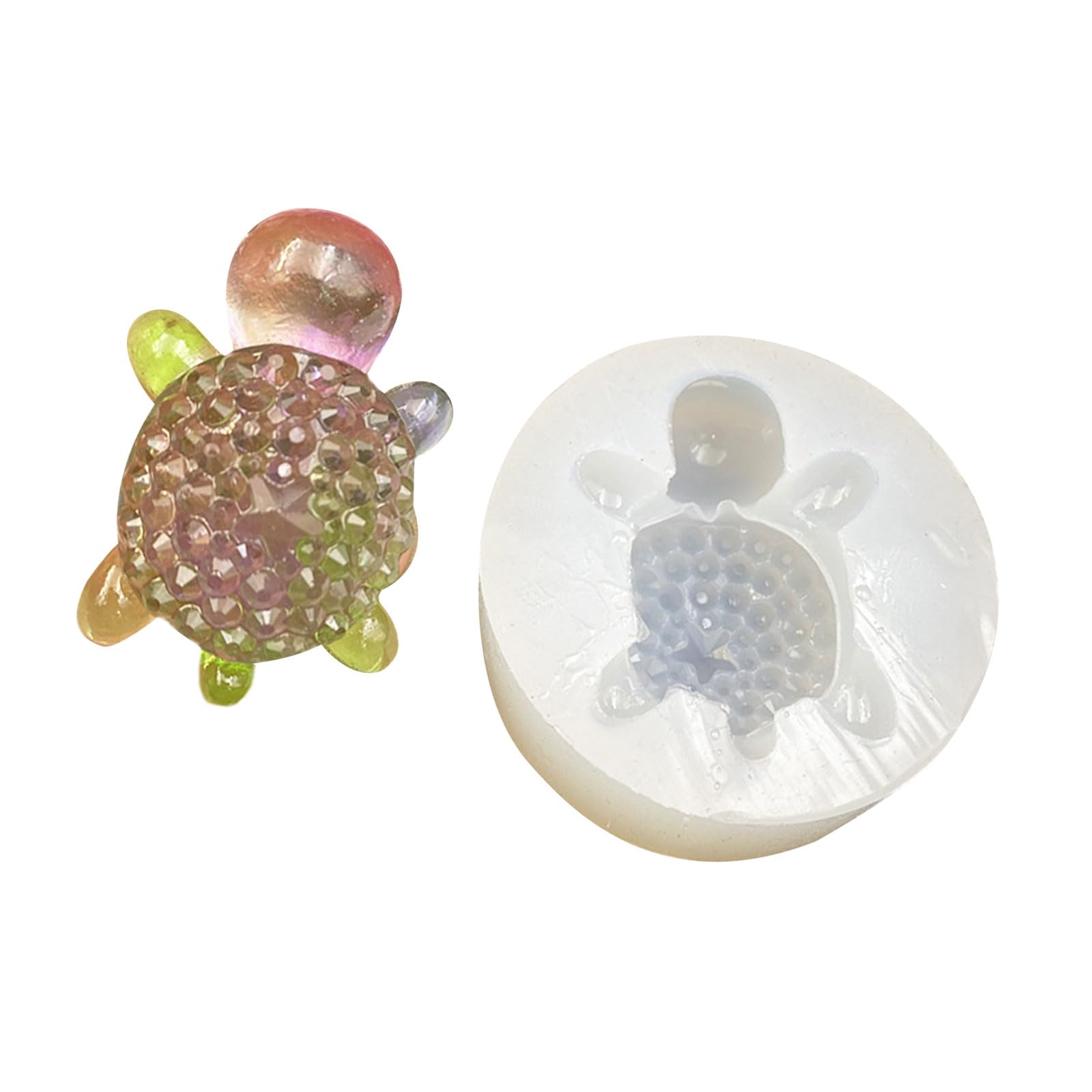 Zeizafa Diamonds Turtles Crafting Silicone Mold Sturdy Silicone Decoration Mold For Home Made Turtles Art Accessory And Gifts