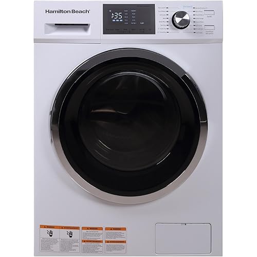 HAMILTON BEACH Washer and Dryer Combo 2.7 cu ft - White