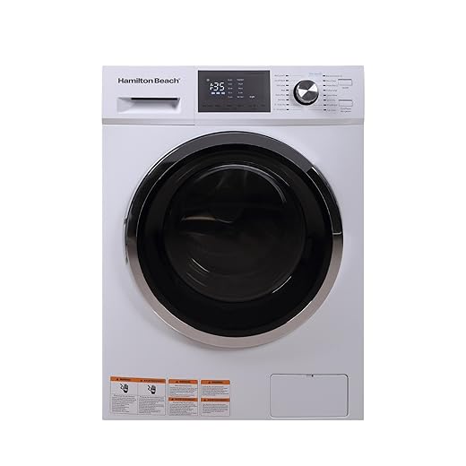 HAMILTON BEACH Washer and Dryer Combo 2.7 cu ft - White