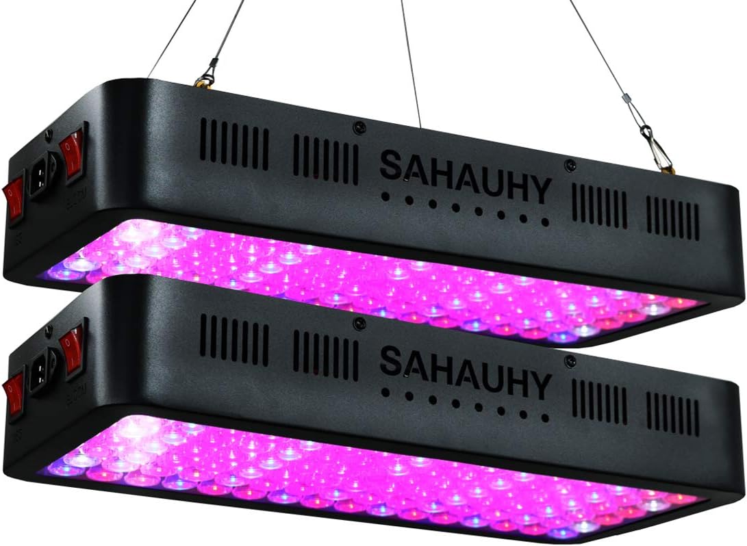 SAHAUHY 2-Packs 1000W LED Grow Light