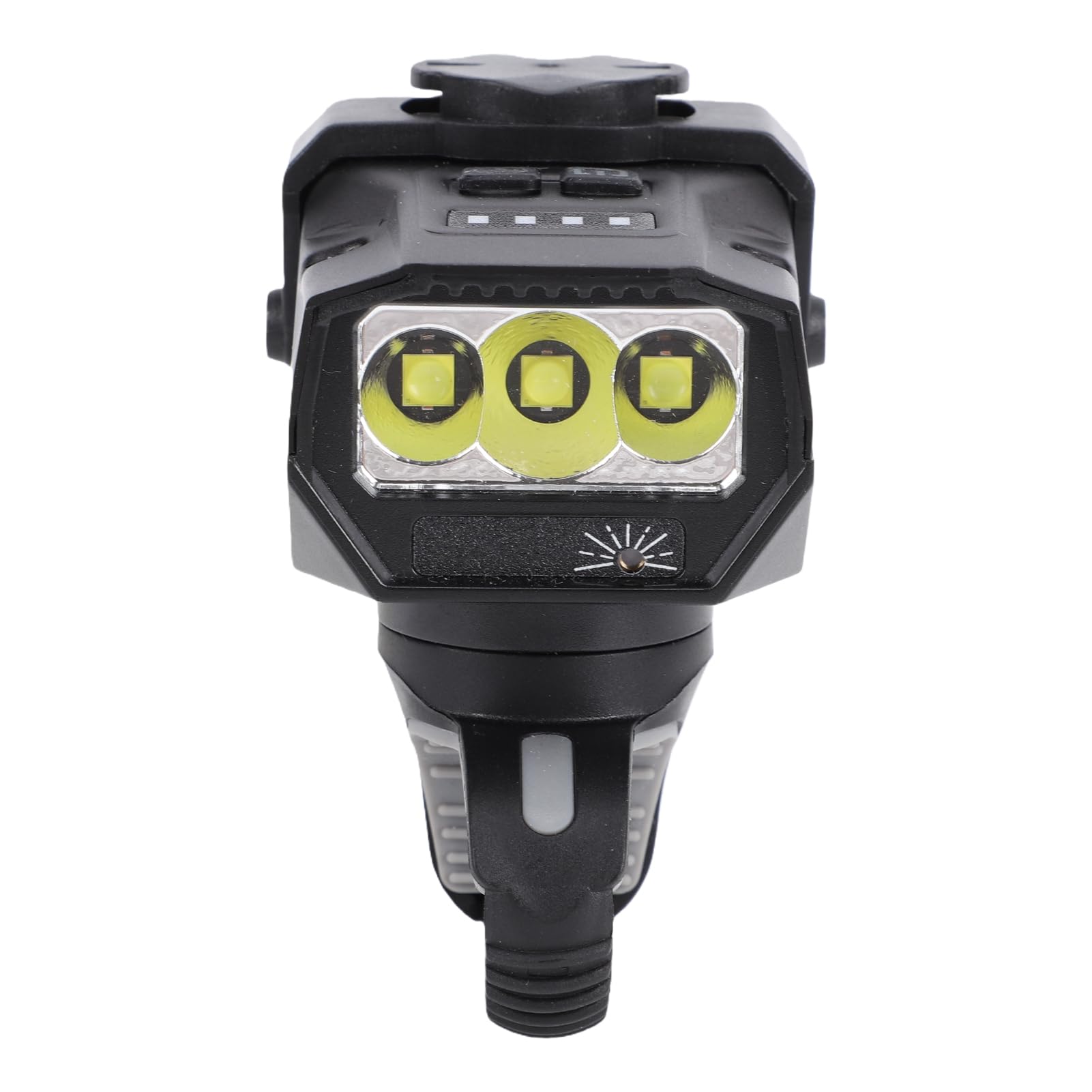 Dilwe Lampe de Vélo Rechargeable, Phare Avant à Faisceau Large, Batterie