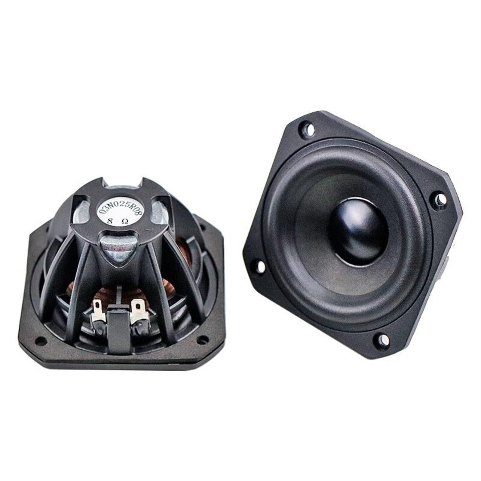 Altoparlante completo da 3 pollici, Hifi al neodimio NdFeB fai da te modificato centro auto surround 2.0 libreria desktop 25Core