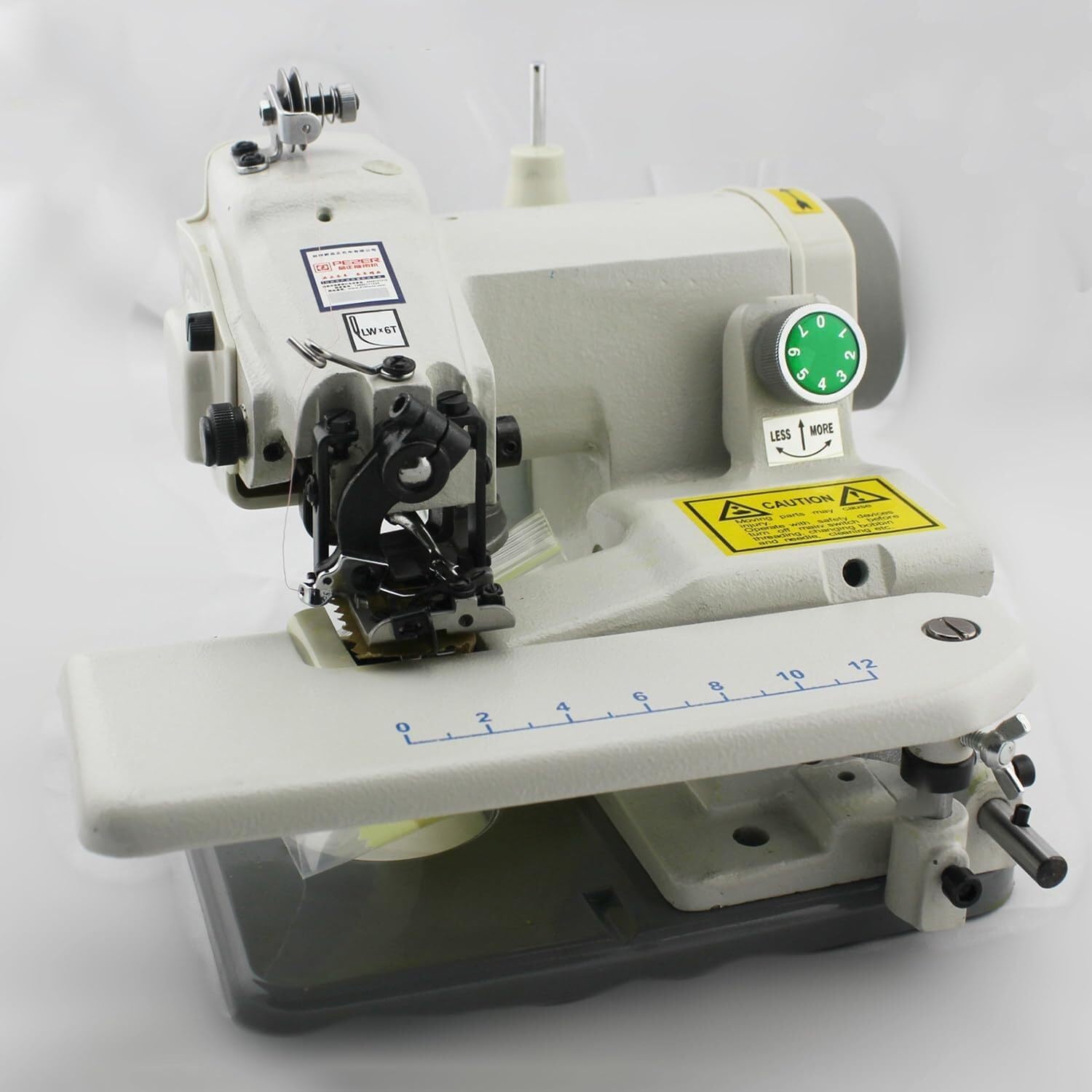 Blindstitch Sewing Machine,with Depth Adjuster And Sewing Control Pedal,Maximum Speed 1200rpm/Min,for Hemming Dresses, Skirt, Draperies 120w