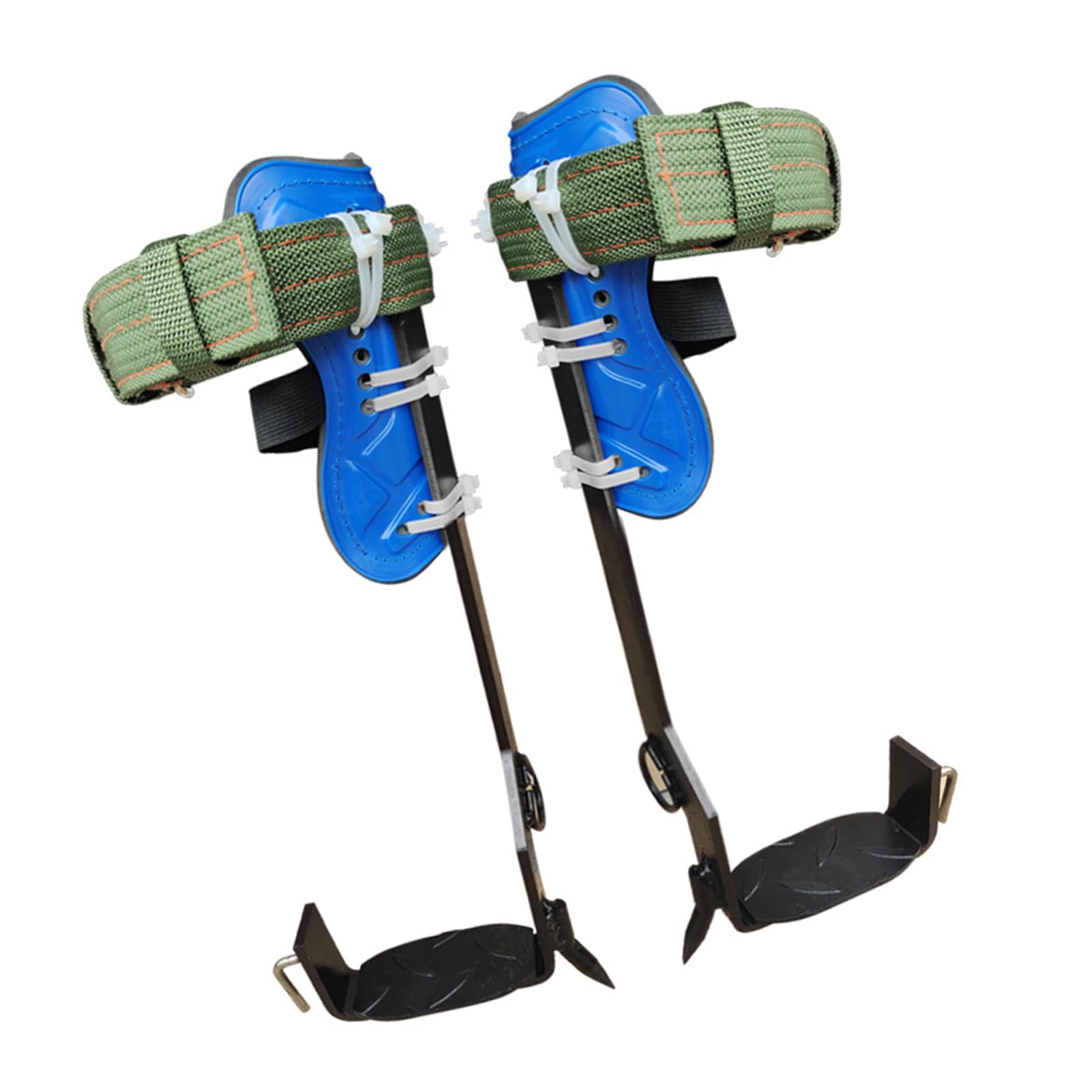 Placa de Acero para Escalar árboles, Zapatos Antideslizantes para Escalar, para Aventuras Al Aire Libre y Montañismo