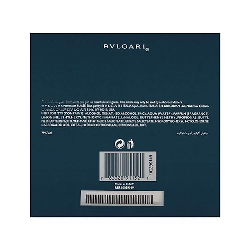 Miniatura 2 de Bvlgari Aqua EAU DE Toilette Spray AQVA Pour Homme Eau De Toilette Spray 100ml N-A