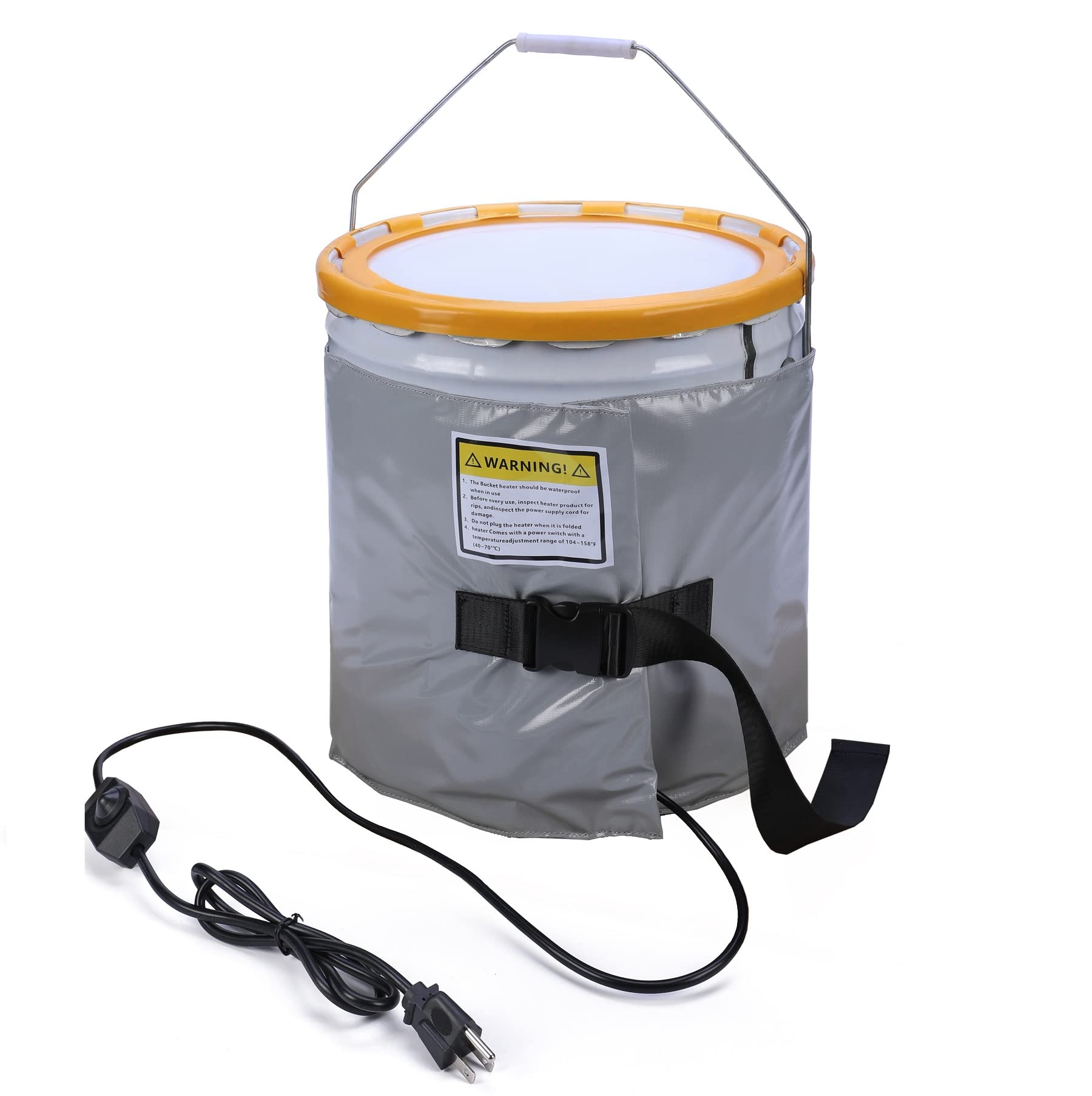 H&G Lifestyles Insulated Pail Band Heater 5Gallon