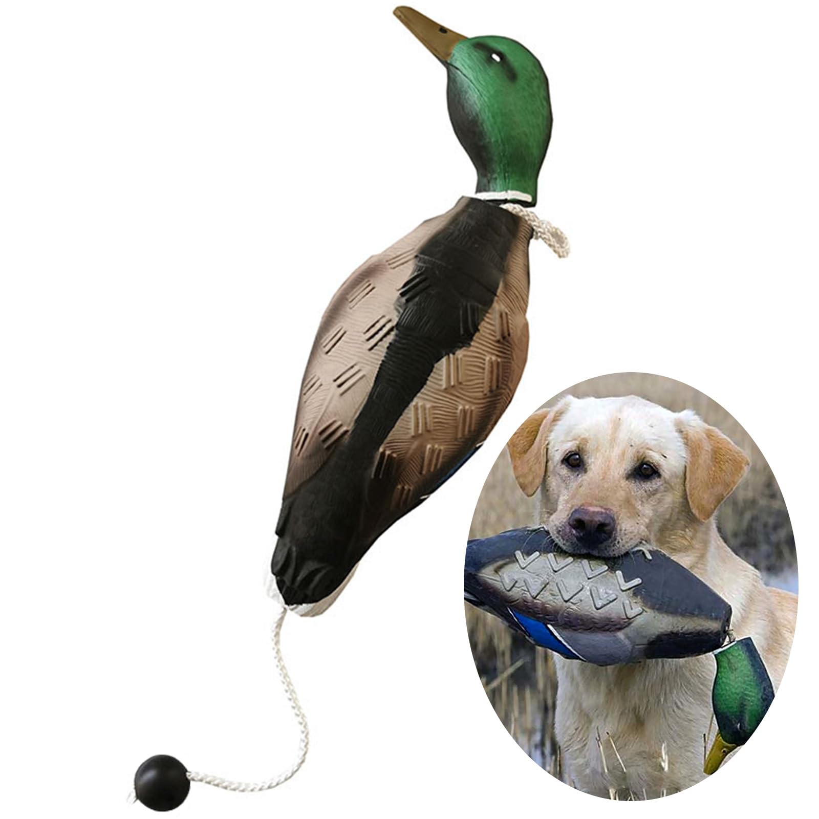 Dog Training Dummy, Dummy for Dogs, Accessories for Hunting Dogs, Dummy Dog Training Splash Guard, Floating Game for Retrieving and Training in Water
