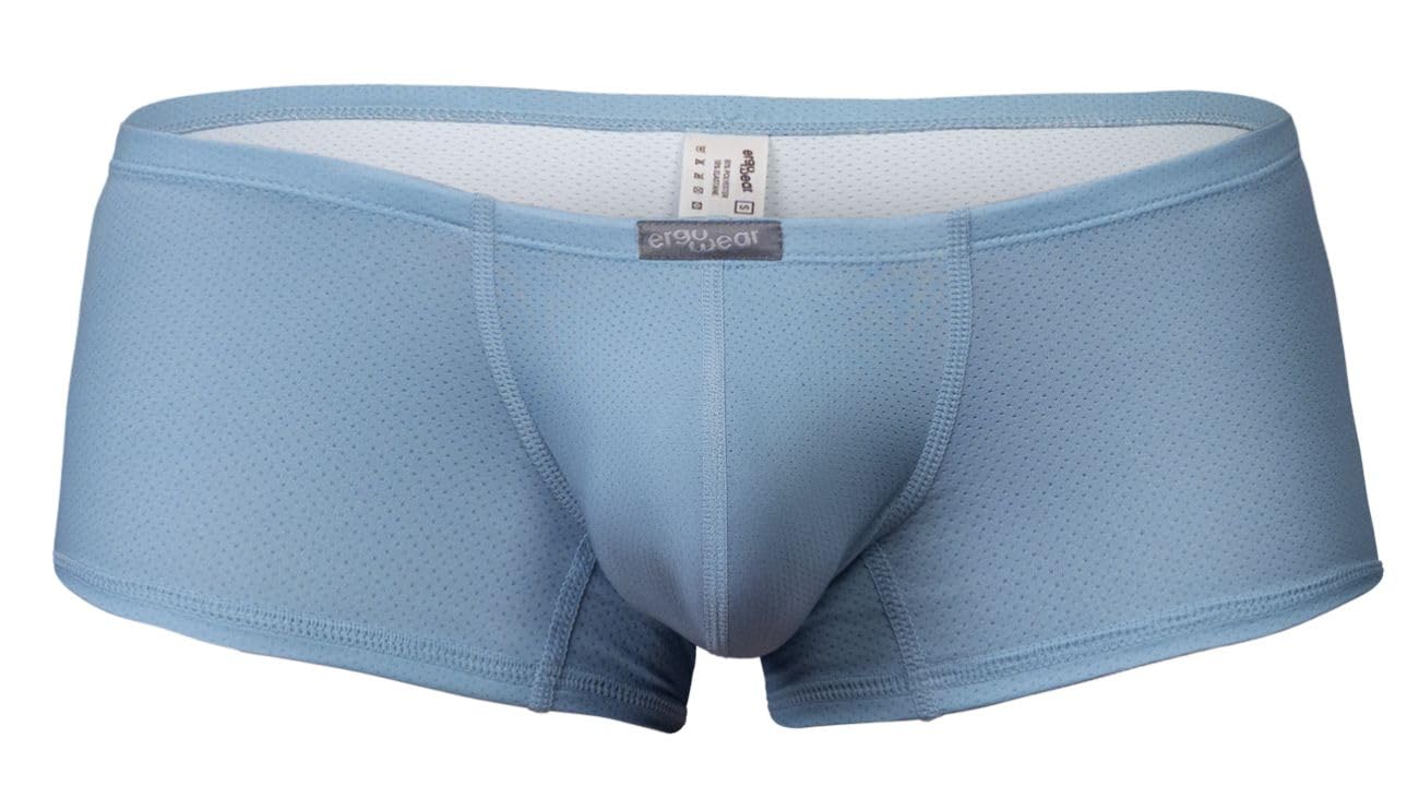 Ergowear Men's Stone Blue Underwear, X4d Mini Boxer, Size Xl, Pack Of 1