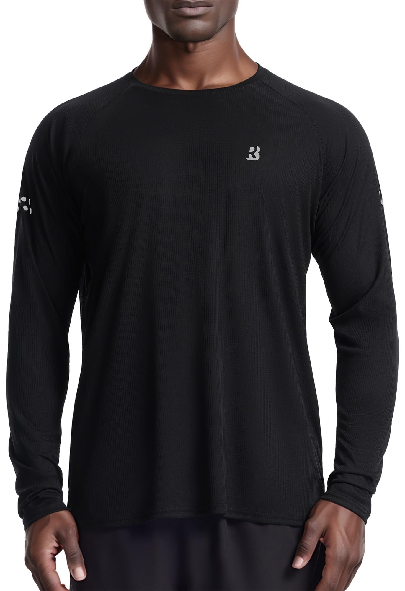 Men's UPF 50+ Swim Rash Guard, Long Sleeve UV Sun Protection SPF Water Shirts Quick Dry f…