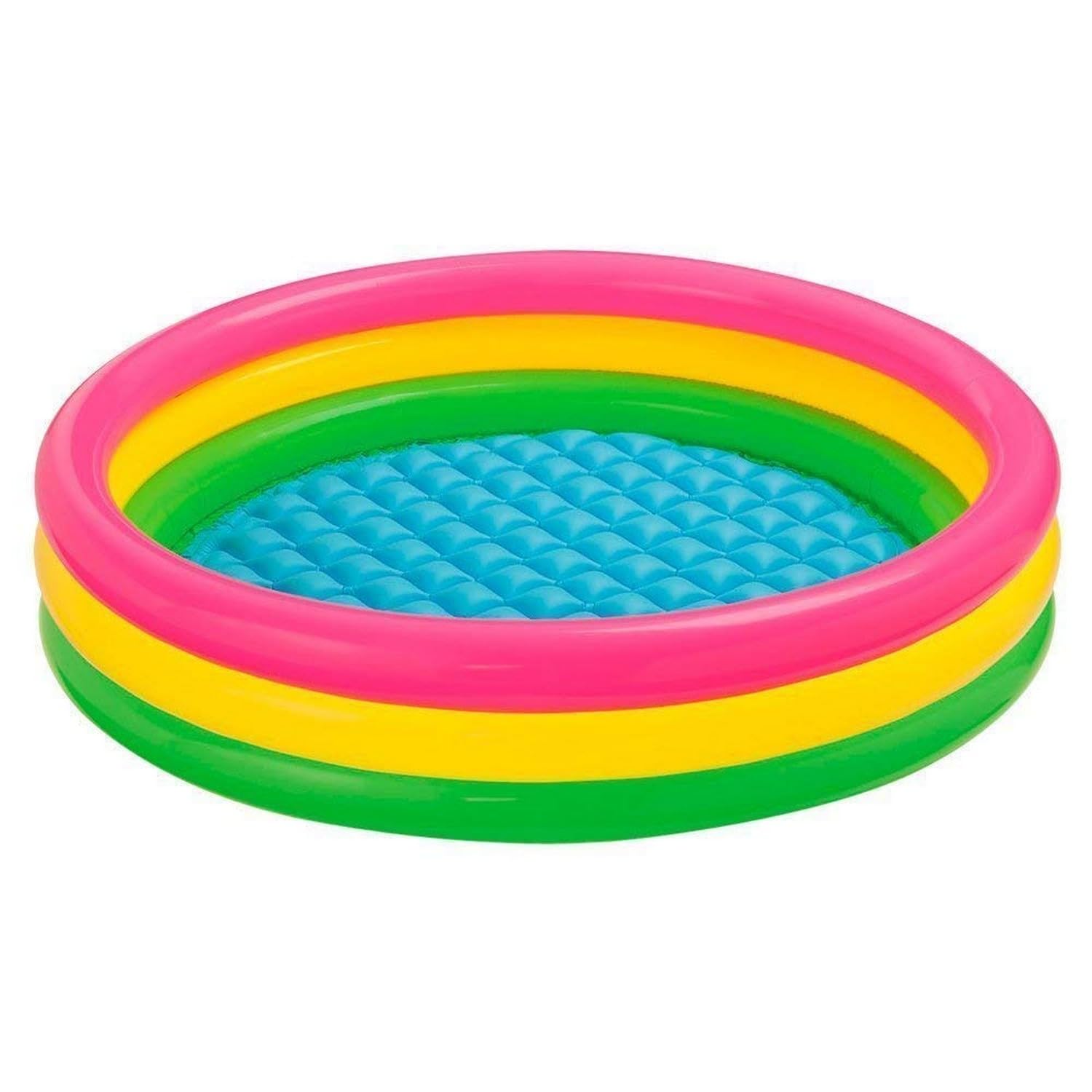Vajito 4 Feet Swimming Pool for Kids Inflatable Sunset Glow Round Colourful Ring Baby Pool Portable Baby Bath tub 0-5 Years Indoor & Outdoor Swimming Pool (Multi) (B0DCGJRD9G) Amazon Price History, Amazon Price Tracker
