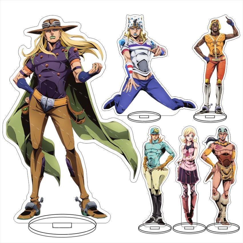 ジョジョ7部 アクリルスタンド ジョジョ展 オーソン ジョニィ ジャイロ Amazon.co.jp: ジョジョ 7部 アクスタ スティール・ボール・ラン