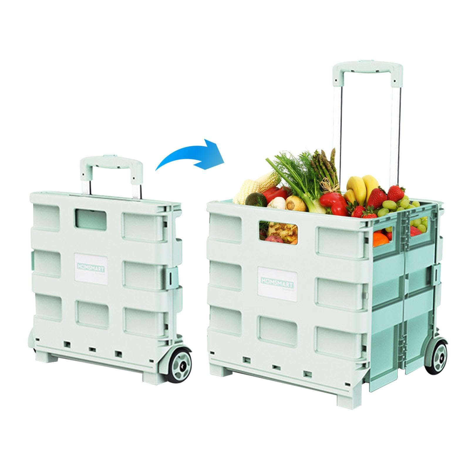 Składany wózek do przechowywania, lekki, przenośny, do szkoły, magazynów, łatwy transport i organizacja, do domu i biura