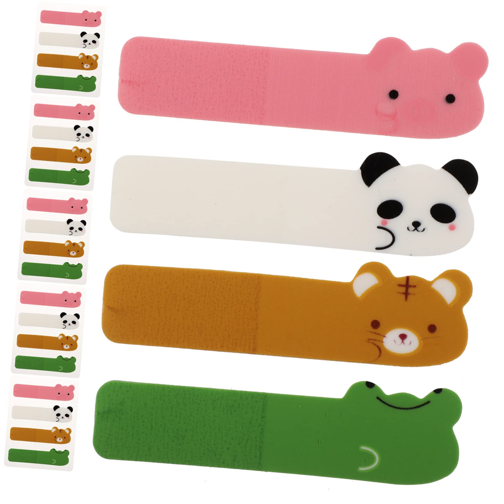 NUOBESTY 5 Juegos De Marcadores De Página Autoadhesivos De Papelería Marcadores De Página Kawaii Suministros Para Anotaciones De Libros 6 Paquetes X 5