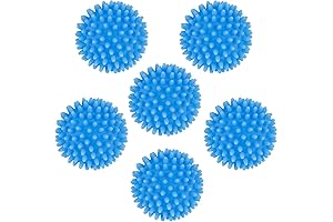 Eco-Friendly Laundry Softeners: 6 Reusable Dryer Balls for Softening and Fluffing