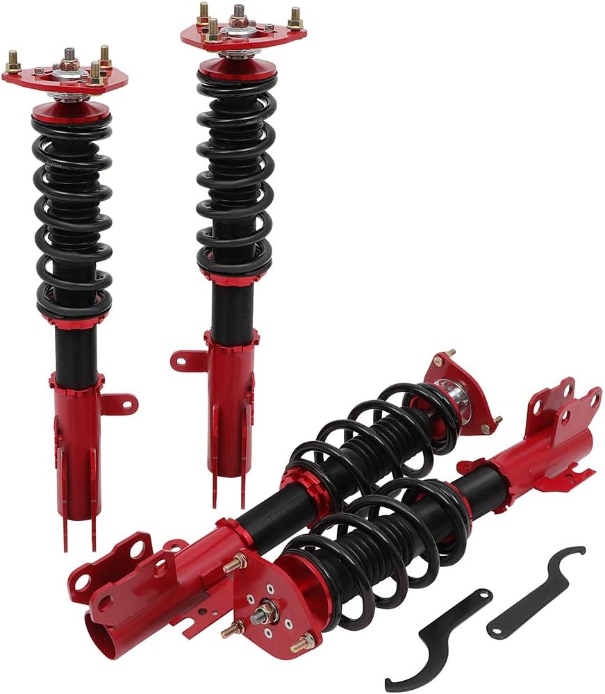 ECCPP Coilover Struts Spring Shocks Adjustable Height Suspension Struts Spring Shocks Fit for 92-01 for Lexus ES300 /95-03 for Toyota Avalon /92-01 for Toyota Camry /99-03 for Toyota Solara - Blue