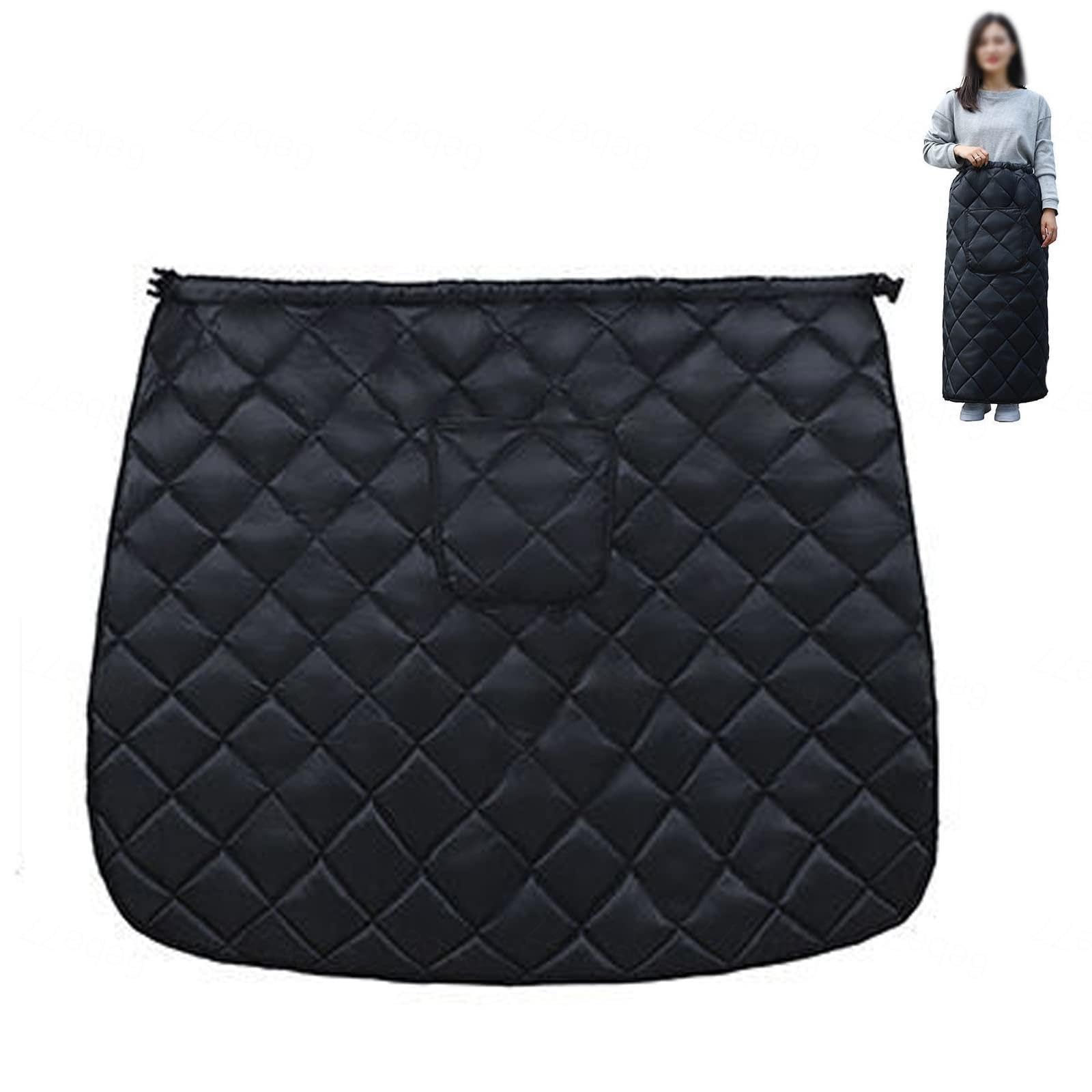 Manta para Silla de Ruedas con Forro Polar Manta de Invierno Accesorio Universal para Silla de Ruedas a Prueba de Viento para piernas y pies universales