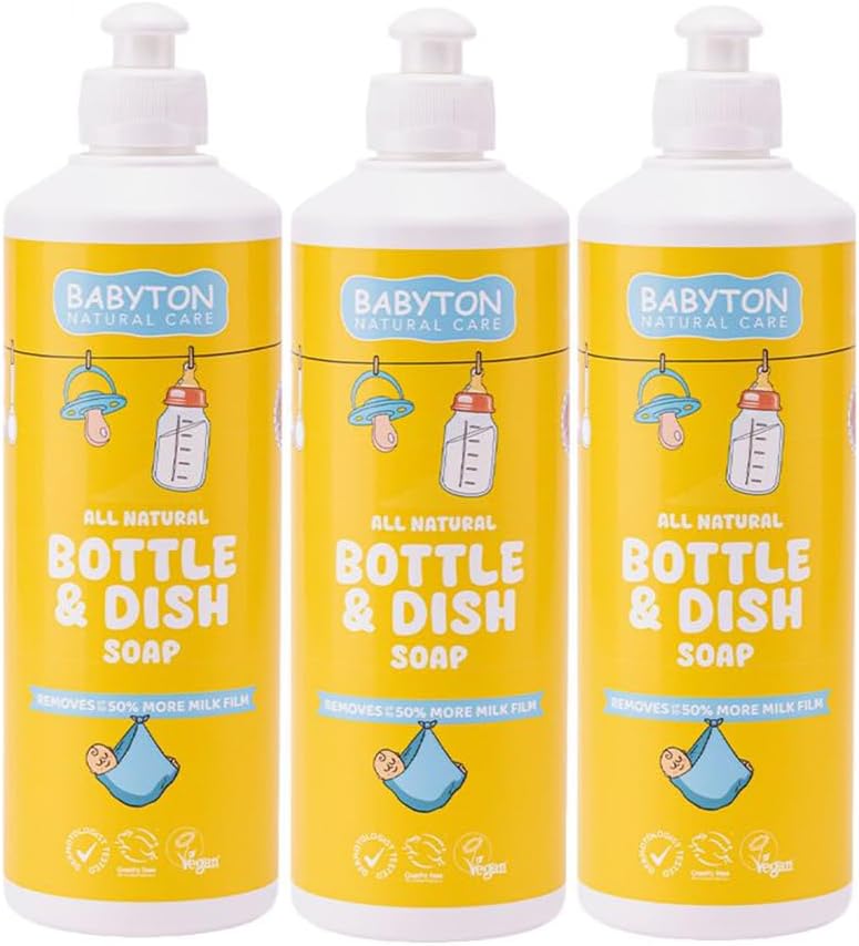 BABYTON Emzik Ve Biberon Temizleyici 3'Lü Set 500 Ml