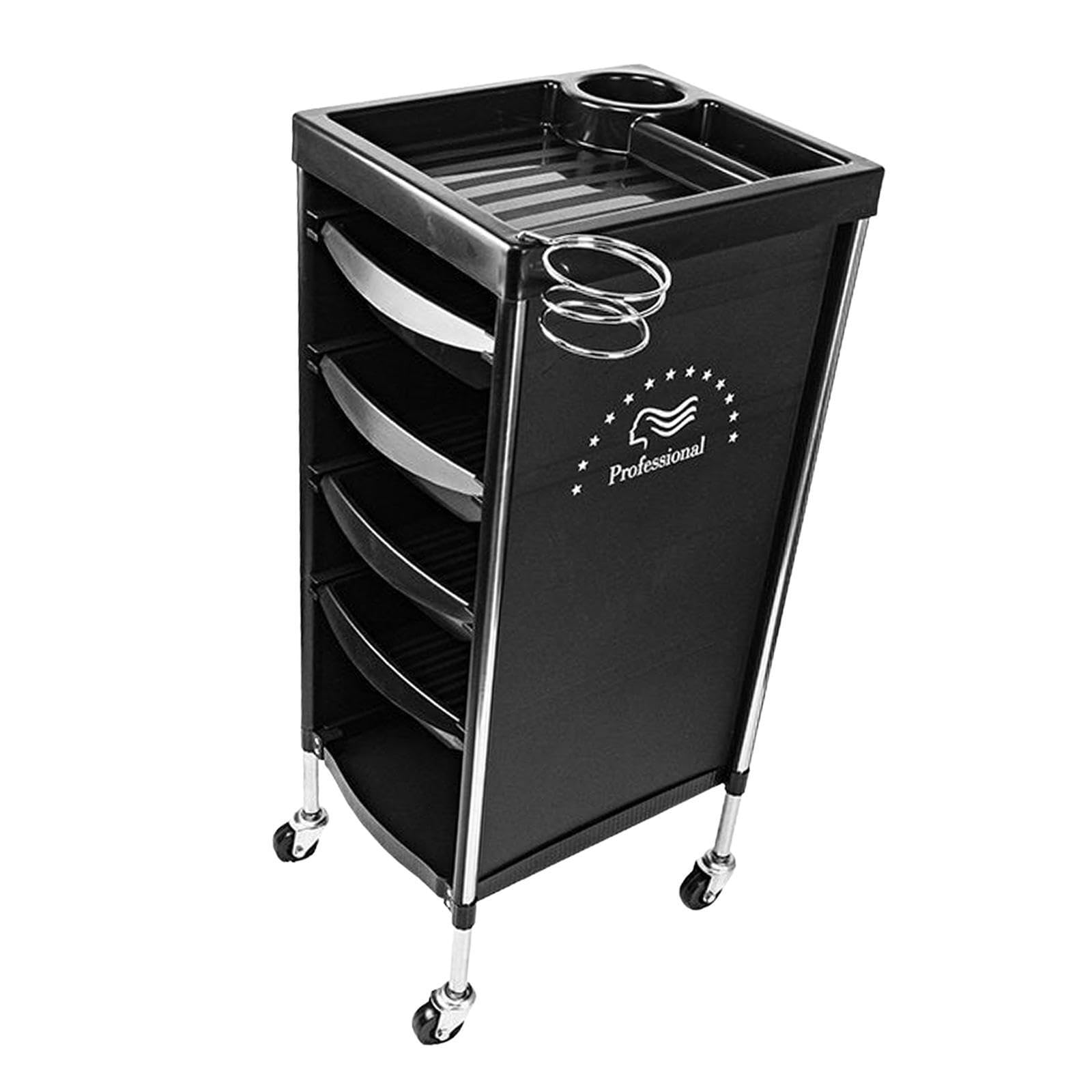 Zanthicia 6 Tier Salon Storage Trolley Cart With Easy Access Trays Assists Salon Professionals In Quickly Locating Necessary Hairdressing Tools Home Kitchen