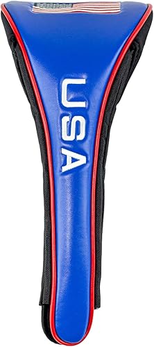 Miniatura 1 de Funda magnética para cabeza de conductor con diseño de bandera estadounidense con estrellas y rayas