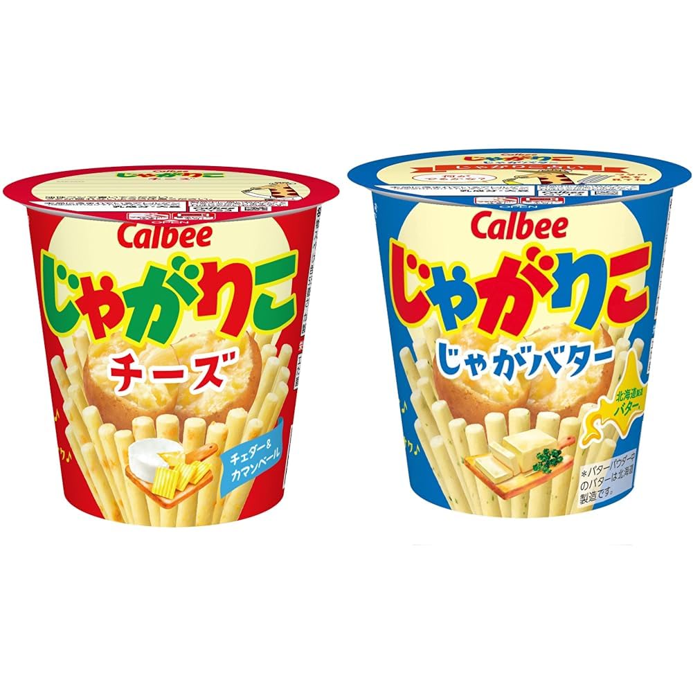 Amazon.co.jp: 【セット買い】カルビー じゃがりこチーズ 55g×12個 +