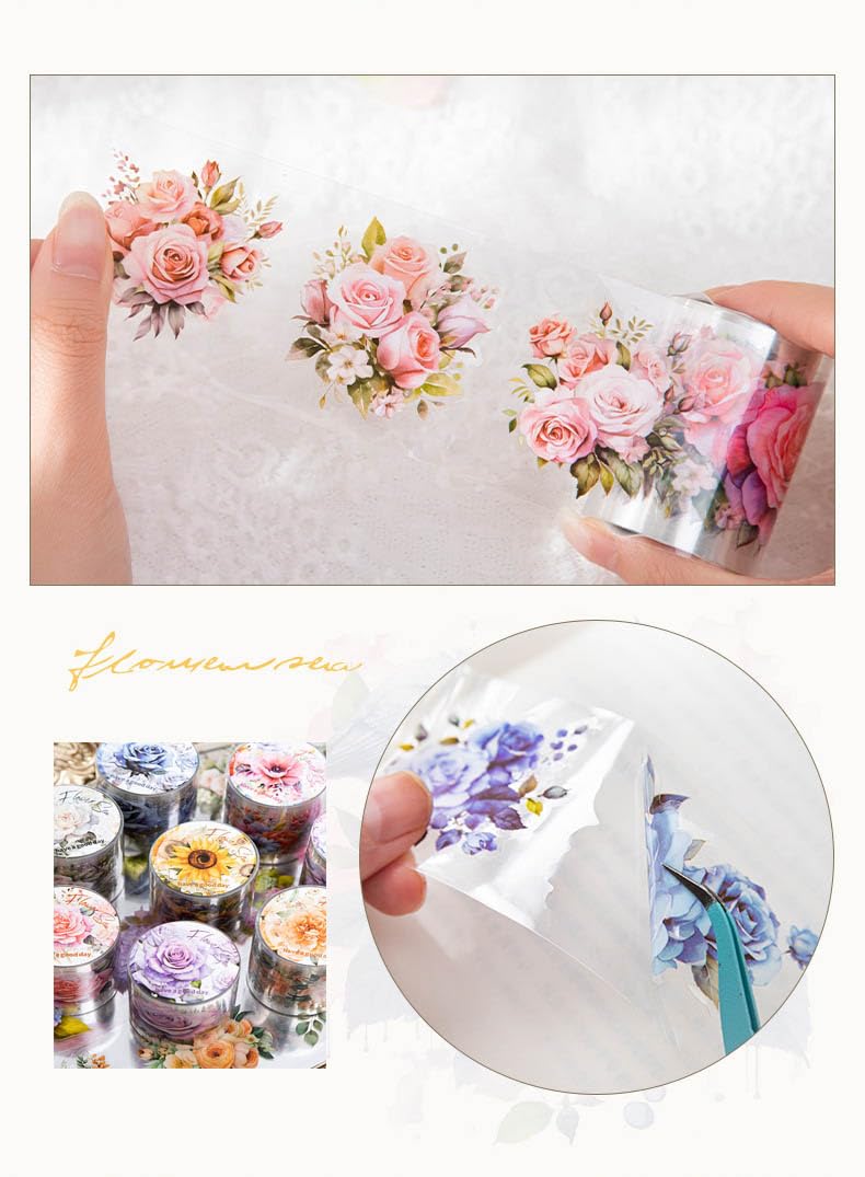 100 Stück Sticker Bluen Schetterlings Aufkleber Selbstklebend Bluen