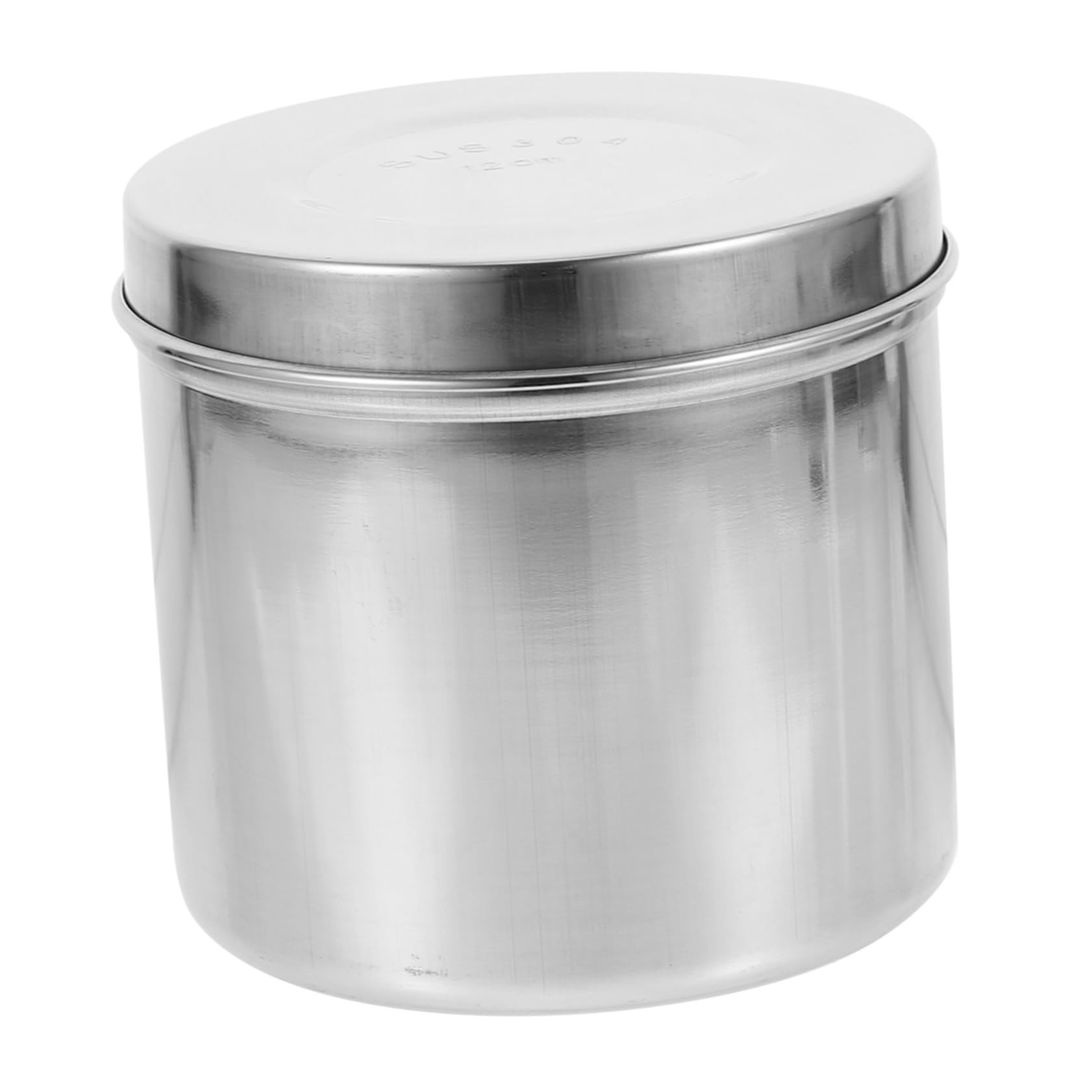 HEALEEP Dressing Storage Jar Lids Jar Small Airtight Jar for Gauze Cotton Ball Holder 304 Stainless Steel Material