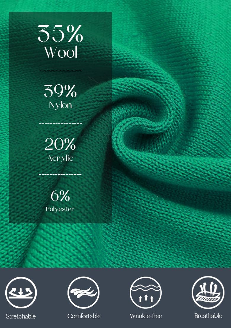 Sweetmoon Cropped Cardigan Sweaters for Women Lightweight, Knit Wool Button Up Cardigan, Fall Sweaters for Women Trendy - Image 5