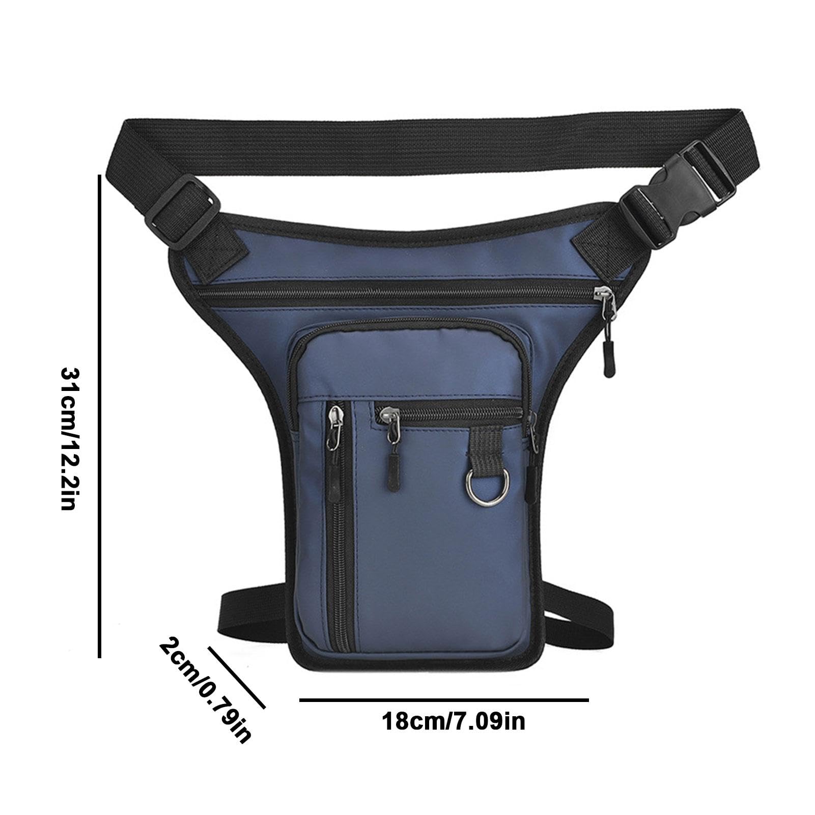 Drop Leg Bag Motorcycle Thigh Bag for Men Women Waist Pack Multifunctional Thigh Waist Fanny Pack Drop Leg Bag for Cycling Riding Travel Outdoors Motorbike Bag - Image 6