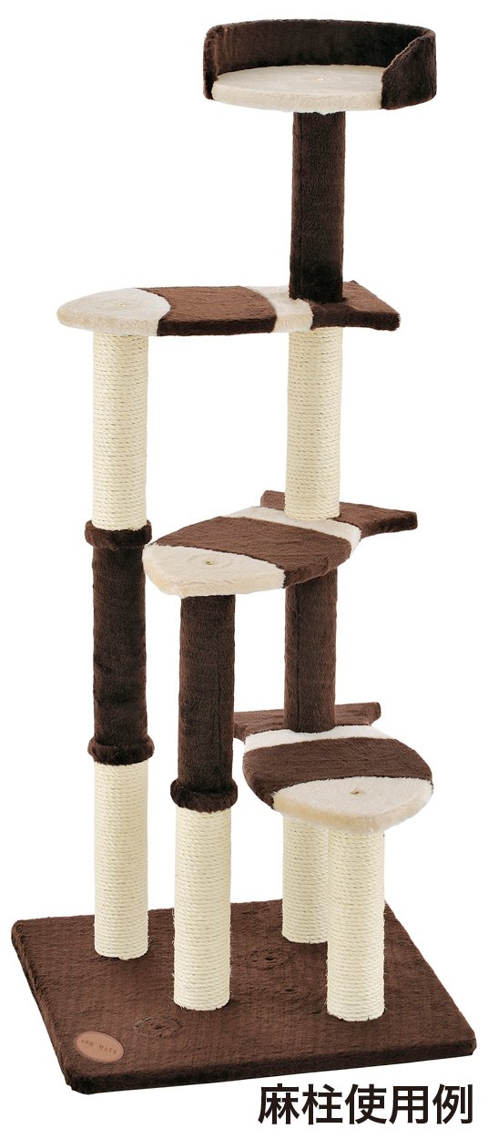 キャットタワー アドメイト 猫のおあそびポール お魚ファミリー ハイタイプ Amazon | アドメイト (ADD. MATE) 猫のおあそびポール お魚ファミリー