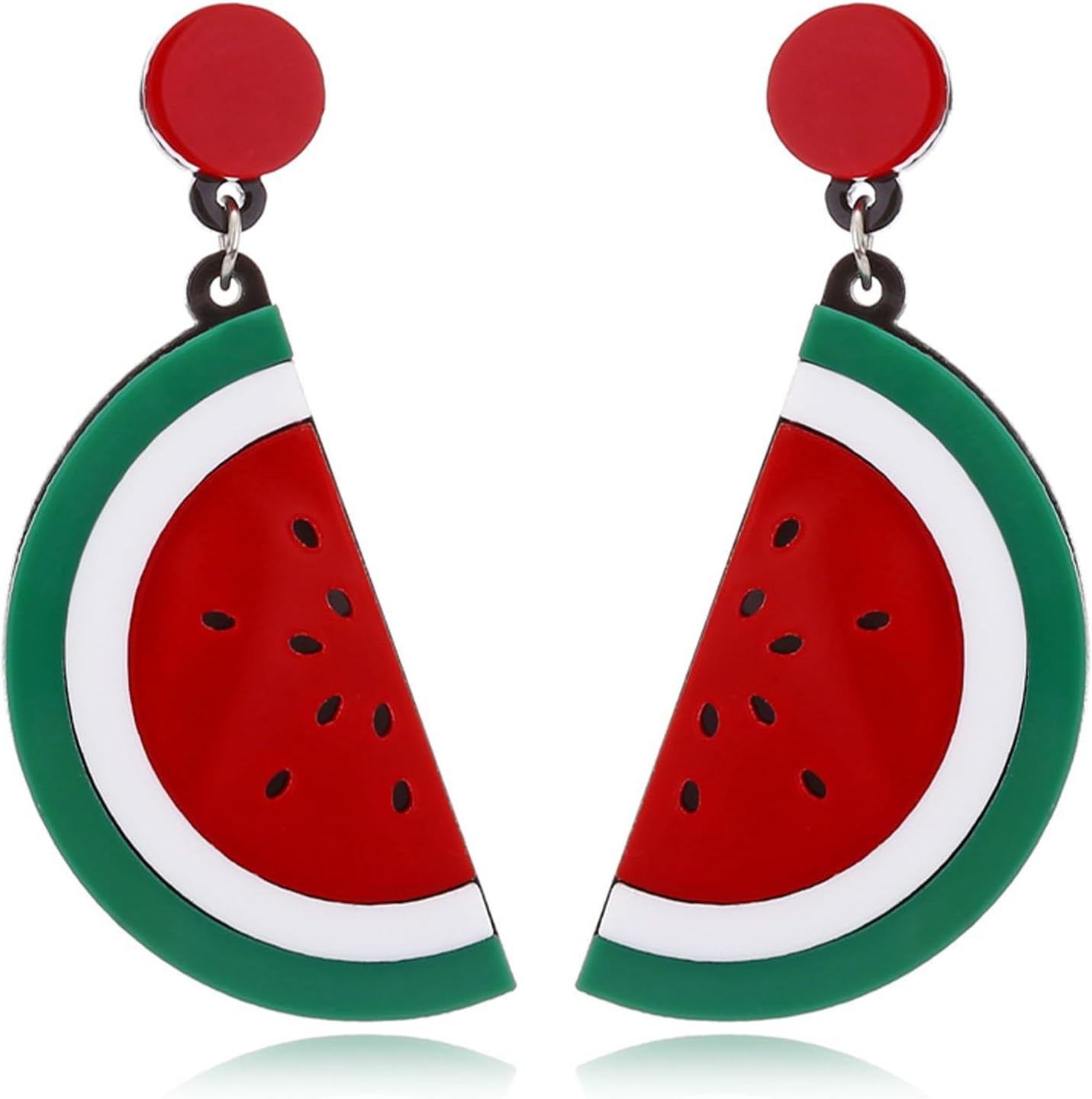Amazon.com: Watermelon Earrings for Women Cute Fruit Earrings Novelty ...