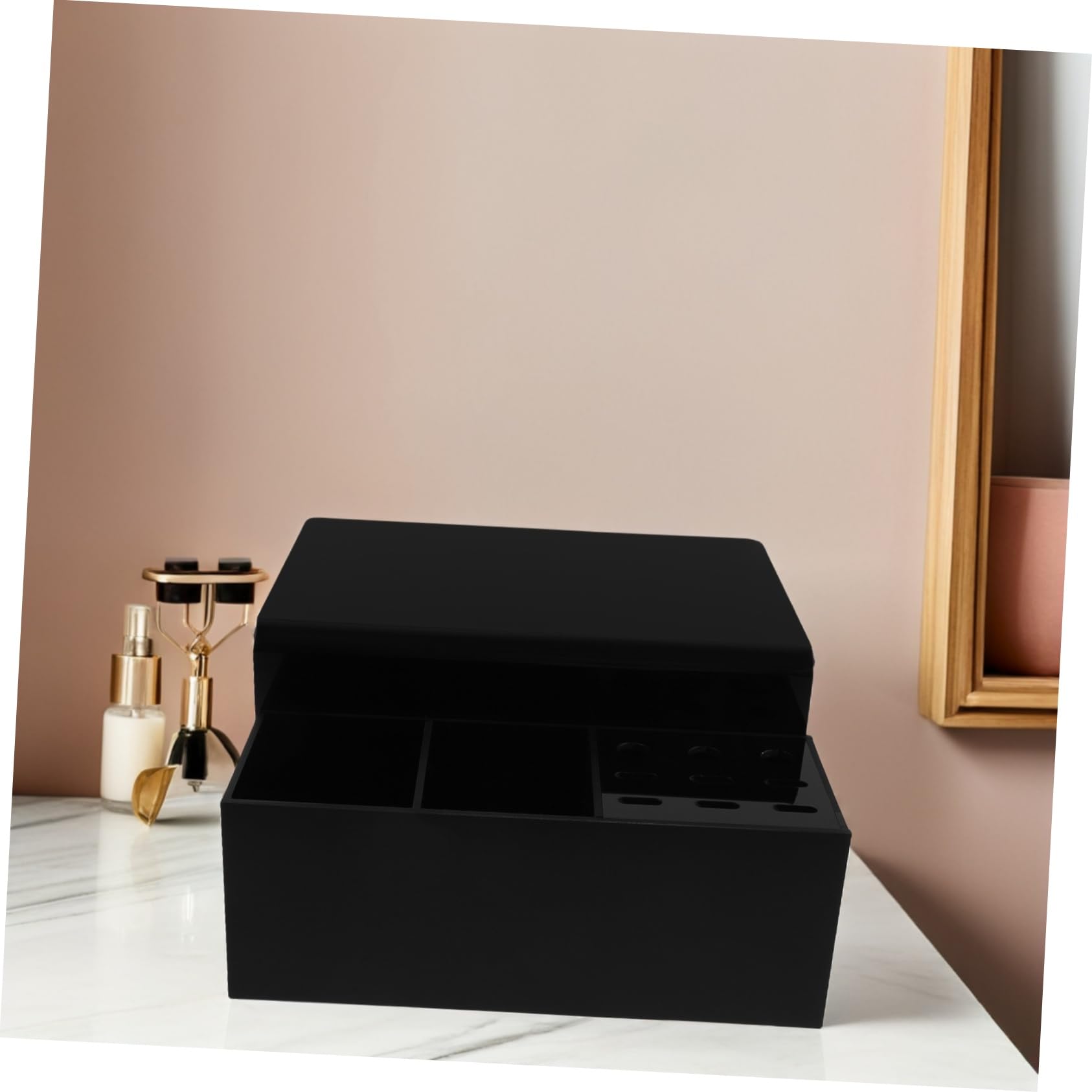 Gatuida Organizador Desmontable para Extensiones de Pestañas con Almohadilla Soporte Ergonómico para Salón y Profesional Cojín de Cuello para Mayor Comodidad y Fácil Limpieza