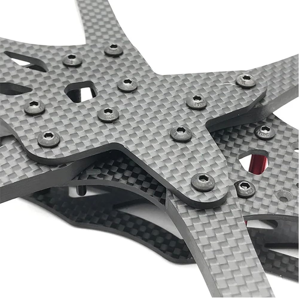 RC 5 cali 225 mm zestaw ramek quadcoptera z włókna węglowego kompatybilny z modelami dronów wyścigowych FPV Freestyle 5,5 mm ramiona