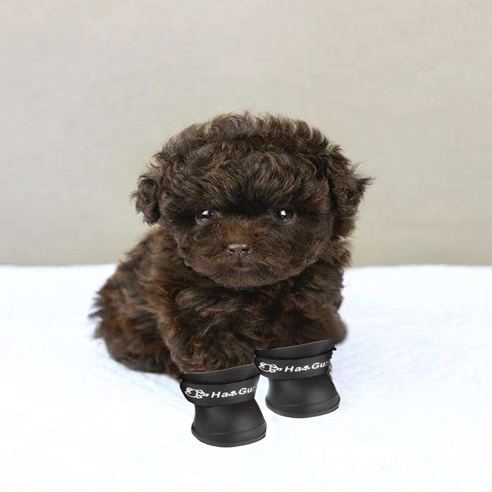 Scarpe Impermeabili Per Cani 4 Pezzi In Silicone | Stivaletti Regolabili Antiscivolo, Protezione Zampe Da Pioggia E Freddo