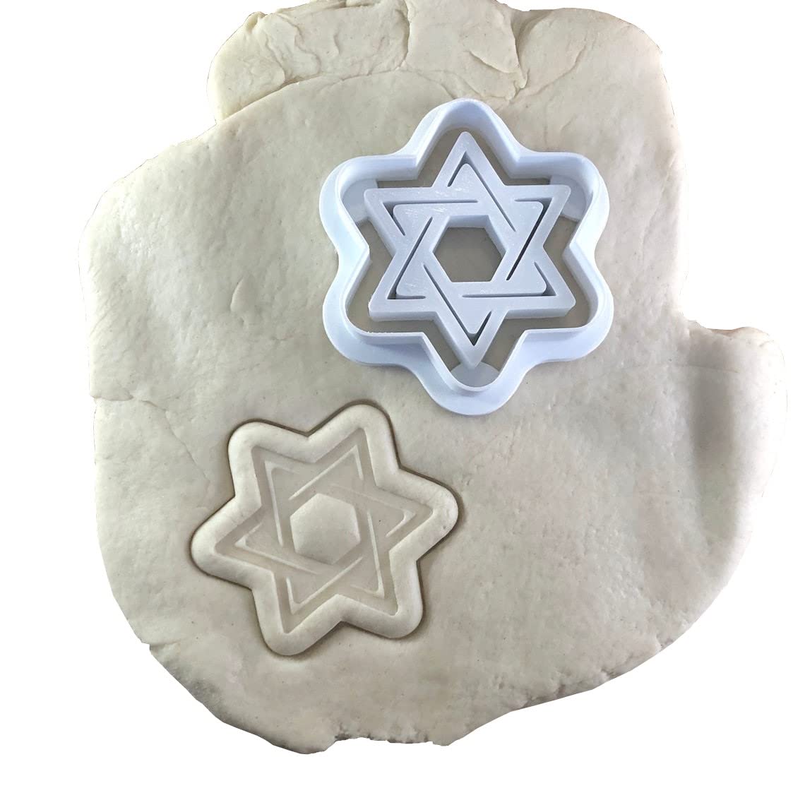 Star of David - Jewish - Cookie Cutter - Cute Cutter - Biscuit - Fondant - Clay cutter - Dough - One of a kind