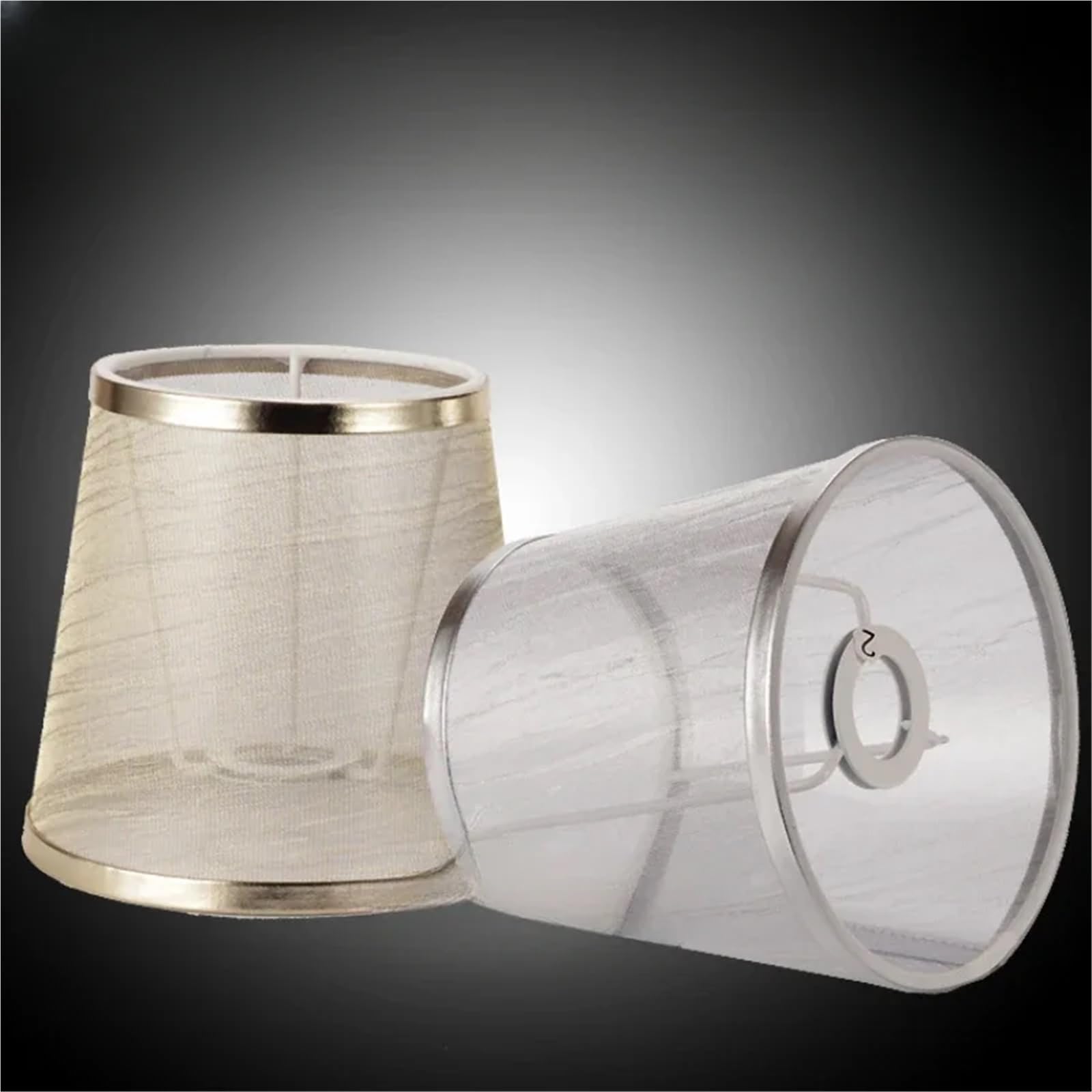 Lopjggyf B-Silver Transparent Lampshade For Chandelier Wall Lamp Lampcovers Living Room Bedroom Fixture Accessories For Lamp