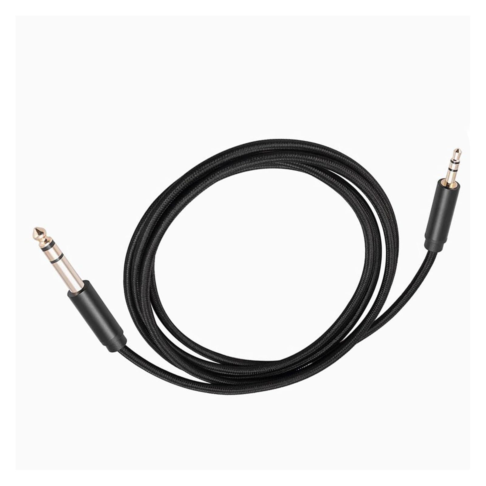 Cable Adaptador De Audio Jack De 3,5mm A 6,35mm, Cable De Audio Amplificador De Conexión Para Altavoz De Guitarra Cable de instrumento Guitarra (Color : 1m)