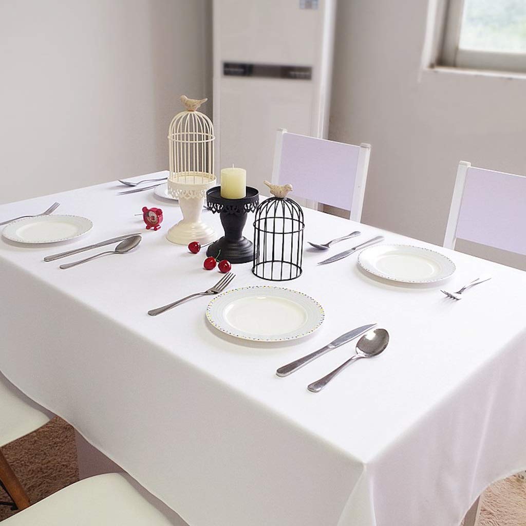 Obrus WENJUN, obrus na stół elegancki 100% bawełniany lniany obrus, ślubny bankiet jednorazowy obrus, sztuczny lniany obrus pokrowiec wodoodporny obrus, 6 kolorów