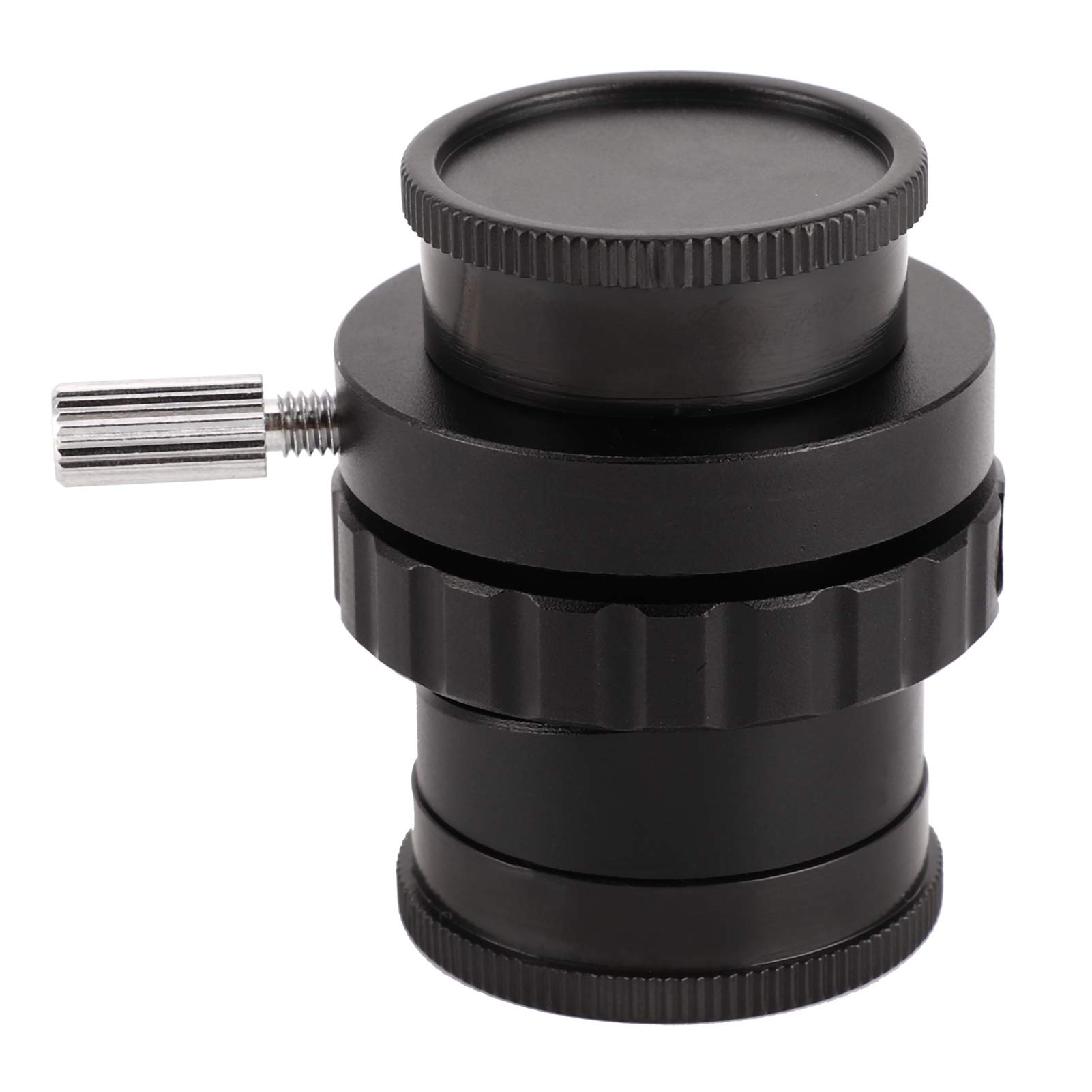 Tbest Juego de Oculares de Lentes de Microscopio Trinocular 7X-45X con Lentes de Objetivo 0.5X 2.0X para Microscopios Estéreo Ampliación de Zoom Gran Angular de Alta Resolución (con Lente Objetivo