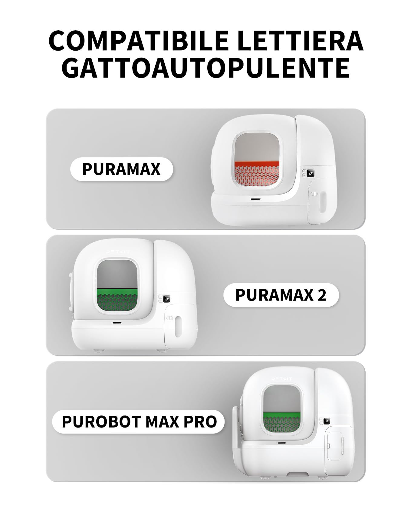 PETKIT Tenda Magnetica Antipolvere per Lettiera - Compatibile con Pura Max 2 e PUROBOT Max PRO, Barriera Anti Fuoriuscita Sabbia e Urina, TPU Trasparente Facile da Installare